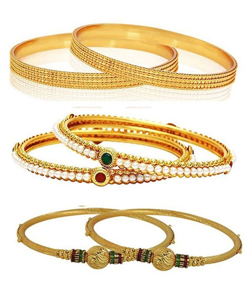 YouBella Fashion Jewellery Stylish Bangles Combo for Girls and Women - Bangles & Bracelets | Buy online on ZillyBuy