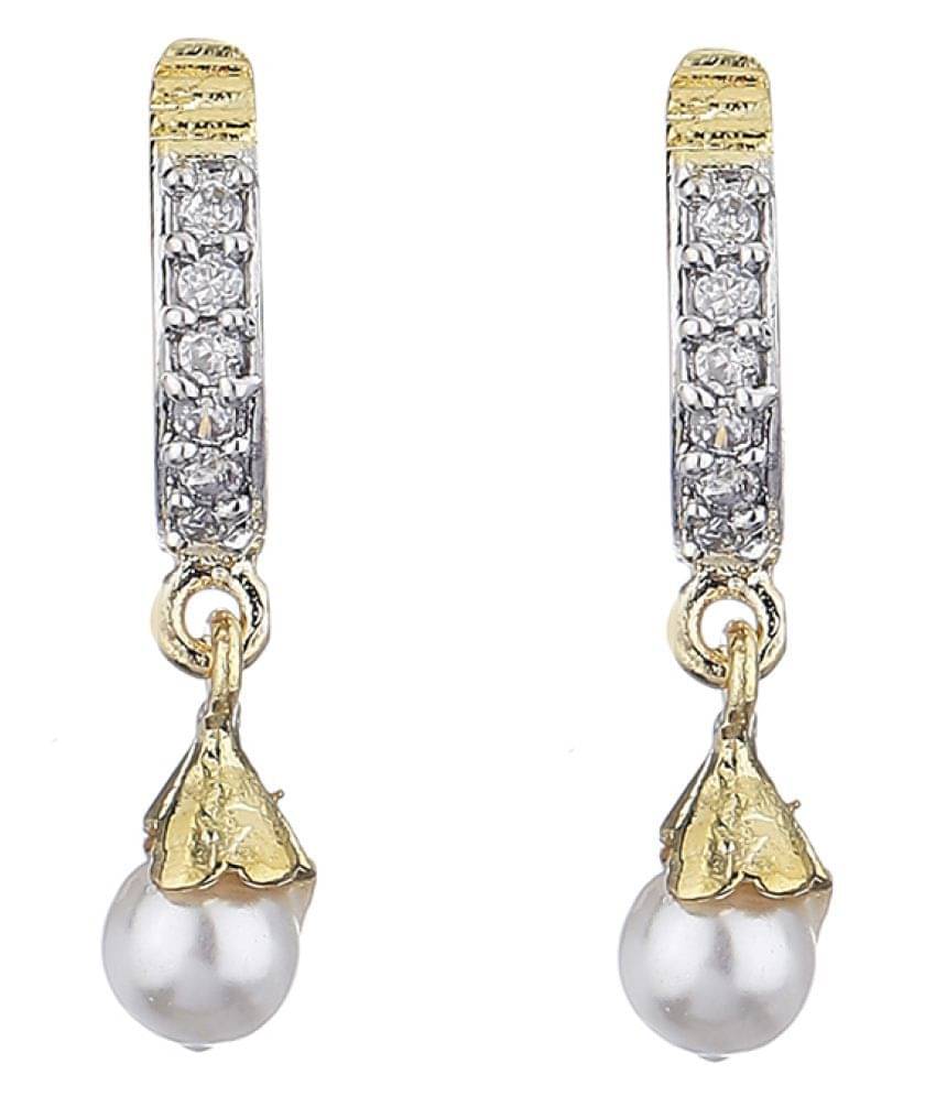 Zeneme Jewellery Valentine Collection Dangle Drop Style Fancy Party Wear Earrings for Girls and Women Zeneme Jewellery Valentine Collection Dangle Drop Style Fancy Party Wear Earrings for Girls and Women