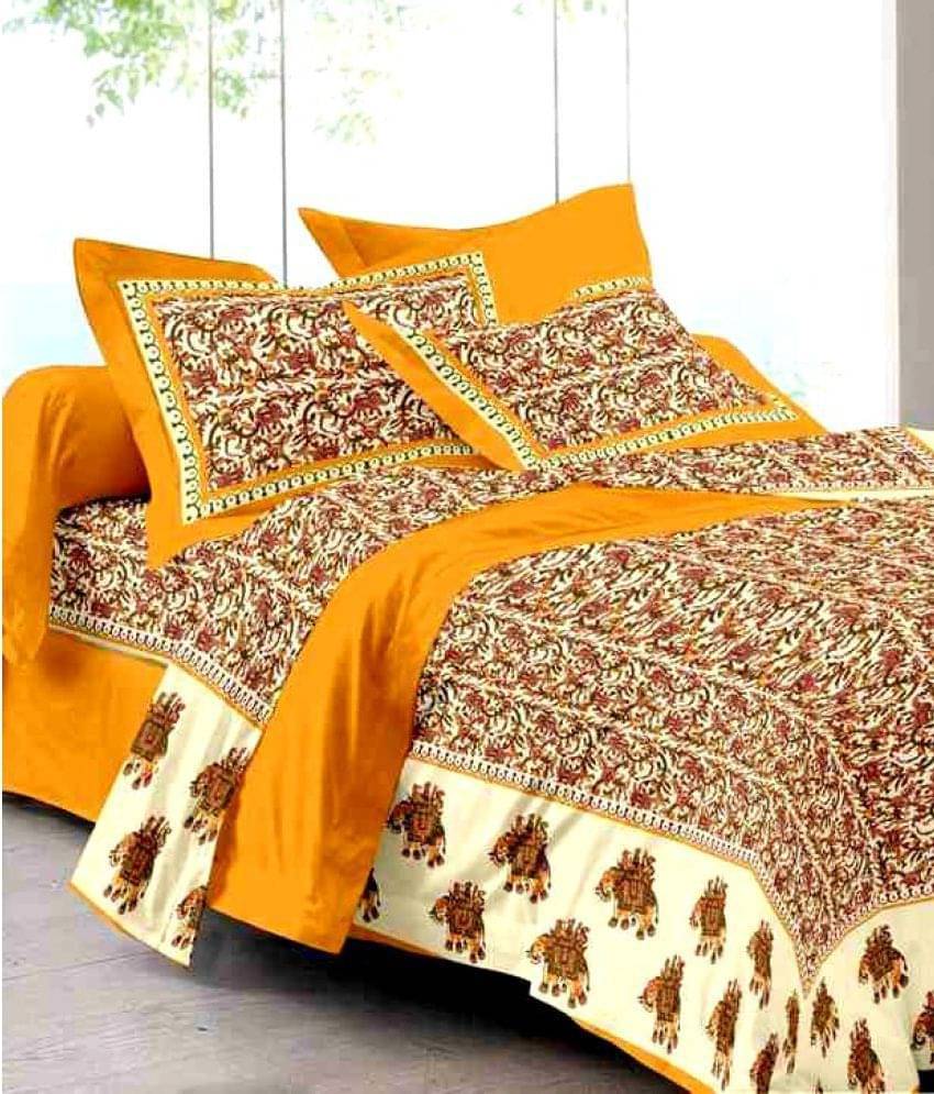 Bombay Spreads Cotton King Bedsheet ( Multi ) Bombay Spreads Cotton King Bedsheet ( Multi )