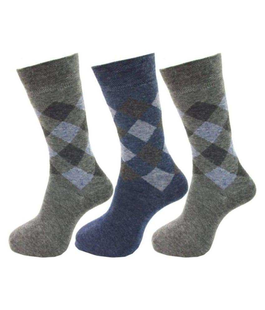 Tahiro Multi Casual Mid Length Socks - Socks | Buy online on ZillyBuy