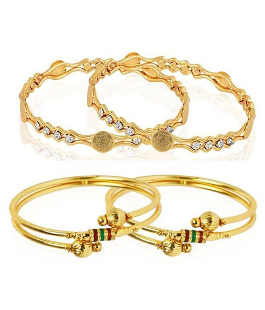YouBella Fashion Jewellery Stylish Bangles Combo for Girls and Women - Bangles & Bracelets | Buy online on ZillyBuy