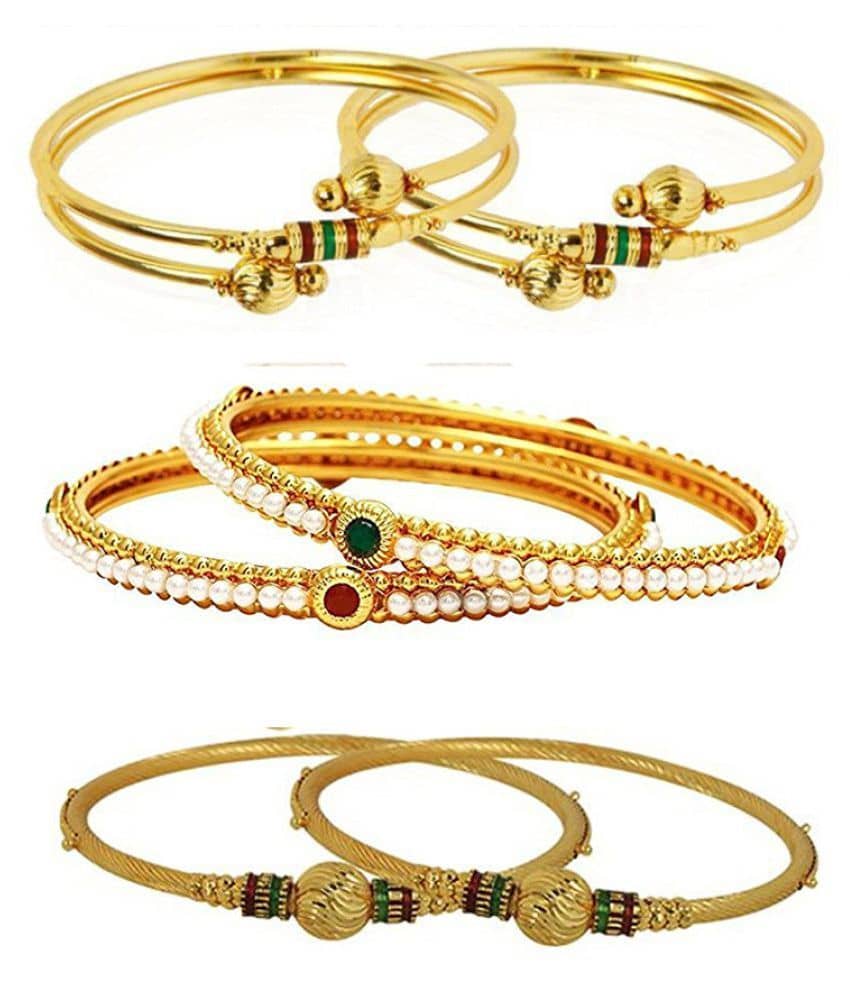 YouBella Fashion Jewellery Stylish Bangles Combo for Girls and Women - Bangles & Bracelets | Buy online on ZillyBuy