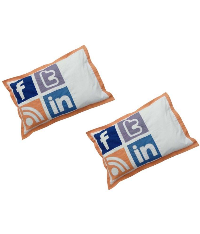 Hugs'n'Rugs Cotton Cushion Covers Pack of 2 (40 x 40 cm ) 16 x 16 Hugs'n'Rugs Cotton Cushion Covers Pack of 2 (40 x 40 cm ) 16 x 16