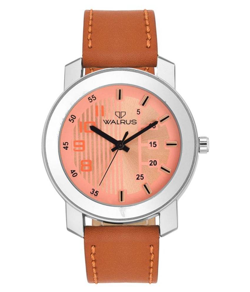     			Walrus Henry Leather Analog Men's Watch
