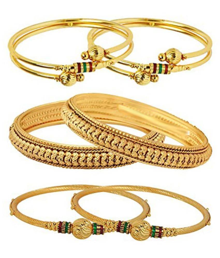 YouBella Fashion Jewellery Stylish Bangles Combo for Girls and Women - Bangles & Bracelets | Buy online on ZillyBuy