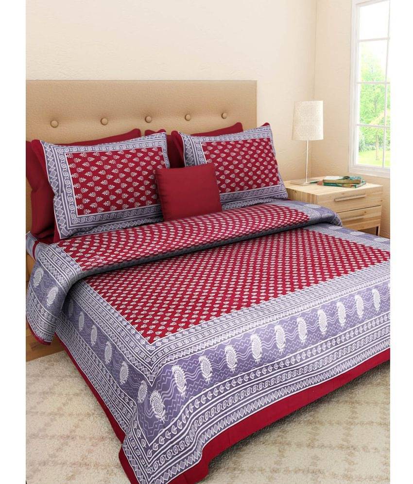 Bombay Spreads Cotton King Bedsheet ( Multi ) Bombay Spreads Cotton King Bedsheet ( Multi )