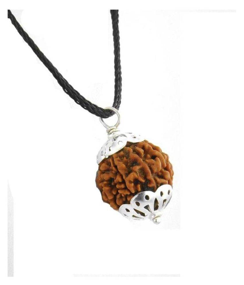    			Shivoham Five Facei Rudrakasha Silver Cap 5 Face Rudraksha