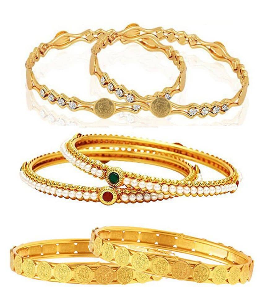 YouBella Fashion Jewellery Stylish Bangles Combo for Girls and Women - Bangles & Bracelets | Buy online on ZillyBuy