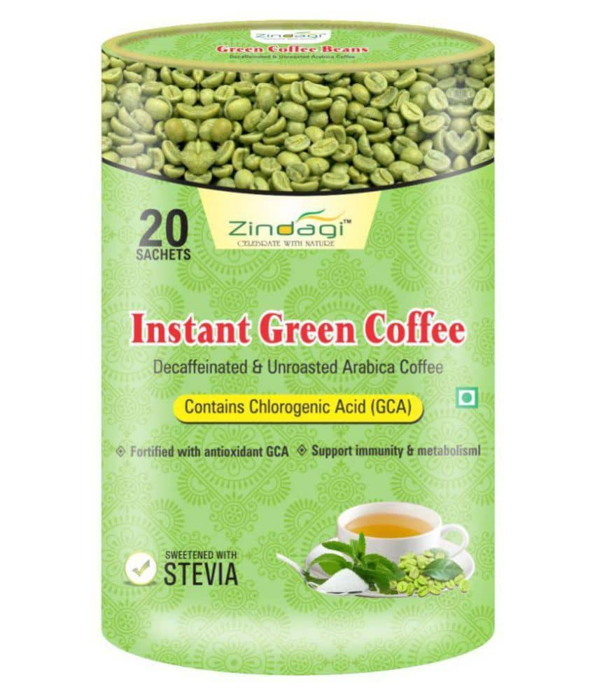 Zindagi Instant Green Coffee Powder 20 Gm