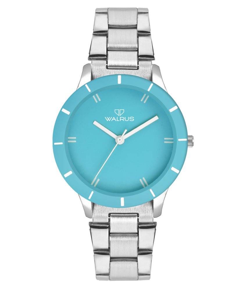 Walrus Eve Chain Cyan Color Analog Women Watch -WWW-Eve -CH-130707 Walrus Eve Chain Cyan Color Analog Women Watch -WWW-Eve -CH-130707