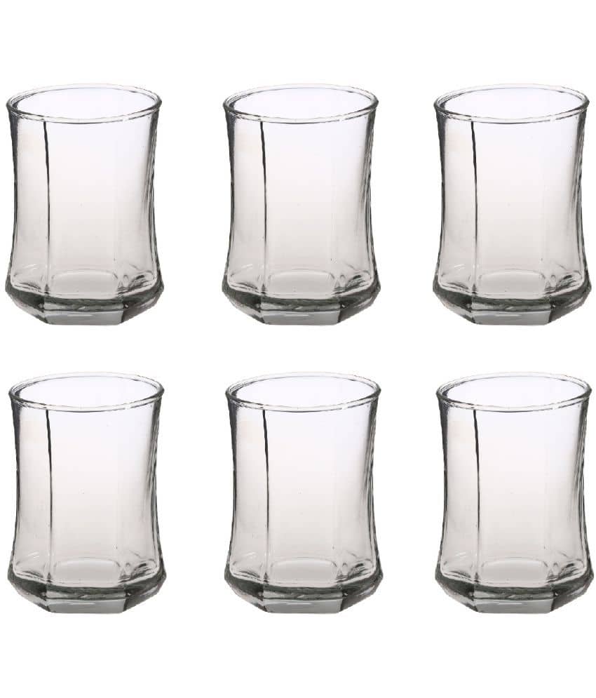 Somil Water/Juice  Glasses Set,  280 ML - (Pack Of 6)