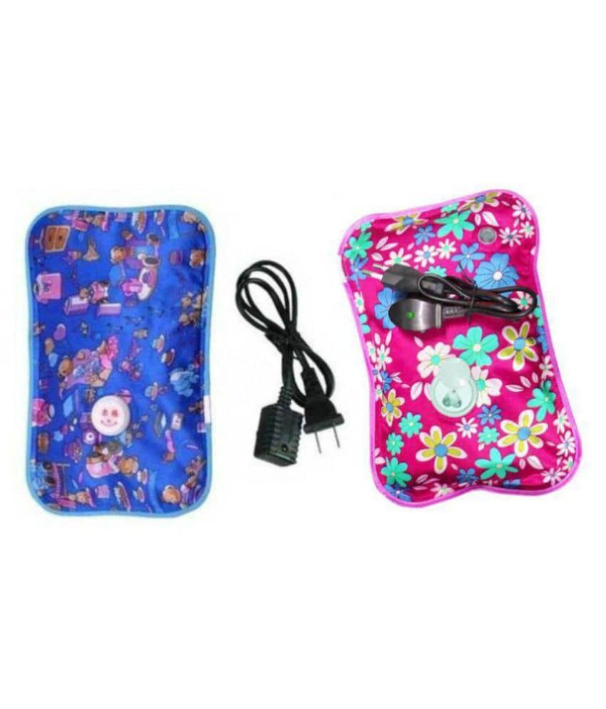 Take Care Electric Hot Water Bag For Pain Relief (Pack Of 2) Assorted Colours