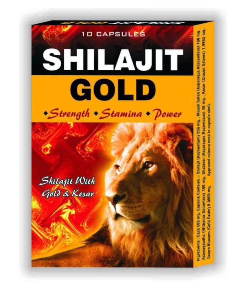 Ayurveda Cure Shilajit Gold Capsule 10 x 10 = 100 no.s Minerals Capsule Ayurveda Cure Shilajit Gold Capsule 10 x 10 = 100 no.s Minerals Capsule