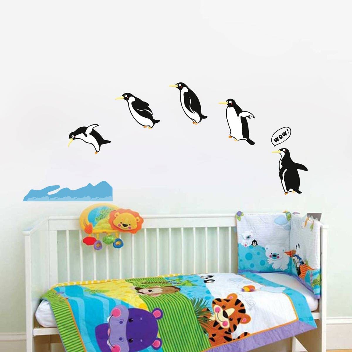Sticker Studio Penguan Cartoon Characters Theme PVC Sticker Sticker Studio Penguan Cartoon Characters Theme PVC Sticker