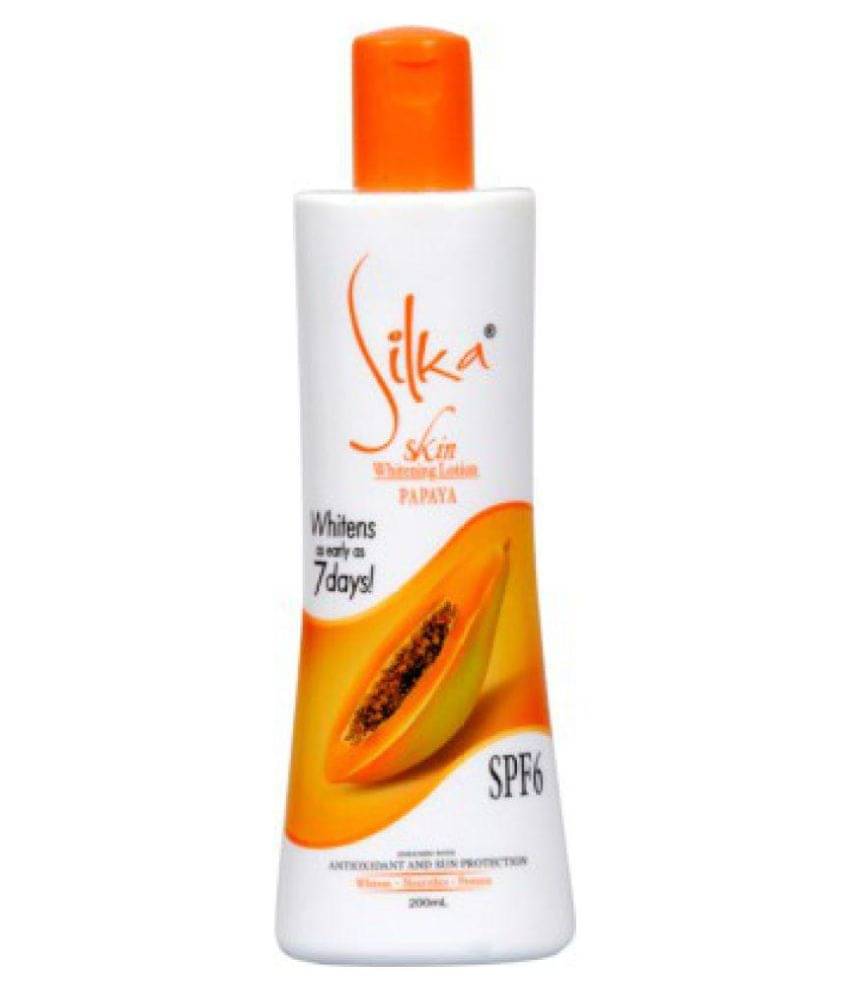 Click Store Silka Papaya Skin Whitening Body Lotion ( 200 ml ) Click Store Silka Papaya Skin Whitening Body Lotion ( 200 ml )