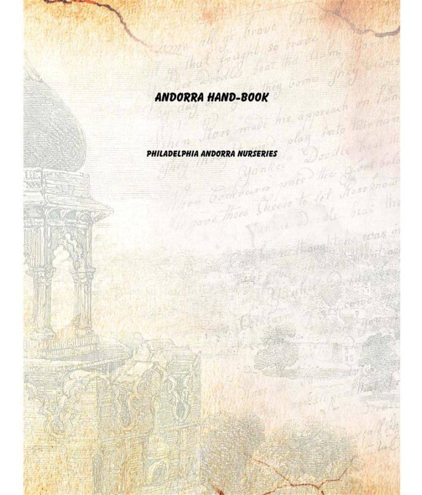     			Andorra hand-book [Hardcover]