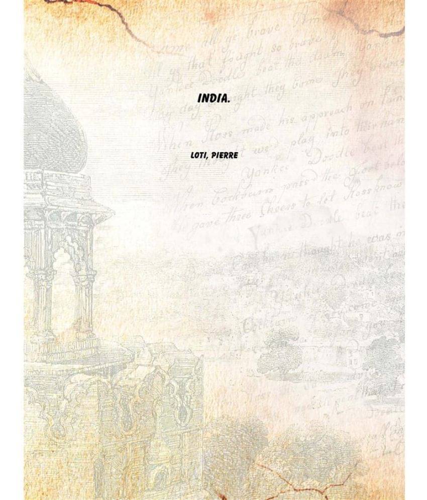     			India. 1920 [Hardcover]