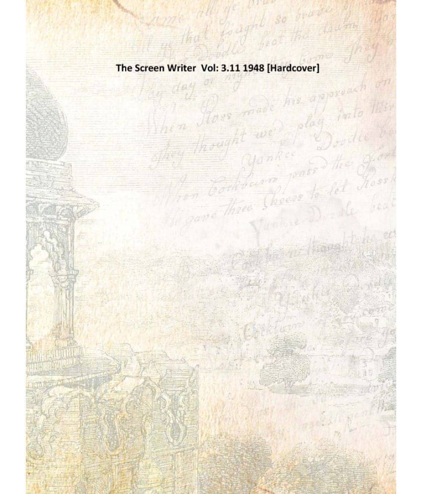     			The Screen Writer Volume 3.11 1948 [Hardcover]