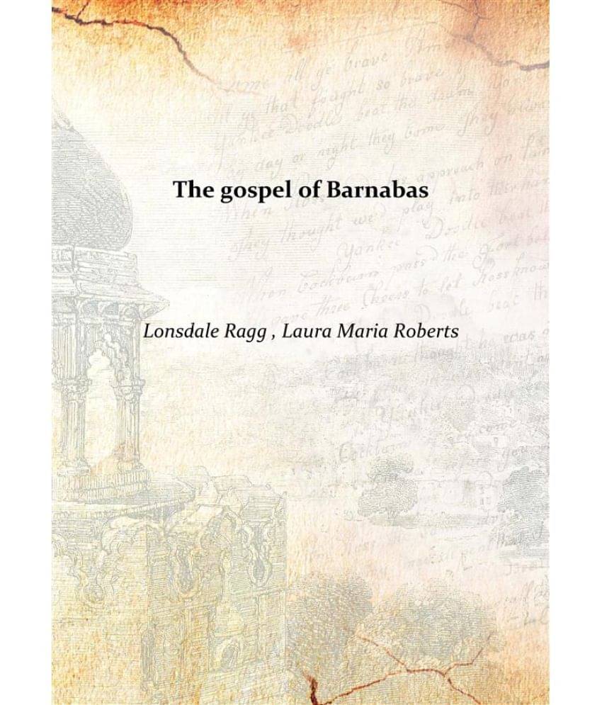     			The gospel of Barnabas 1907 [Hardcover]