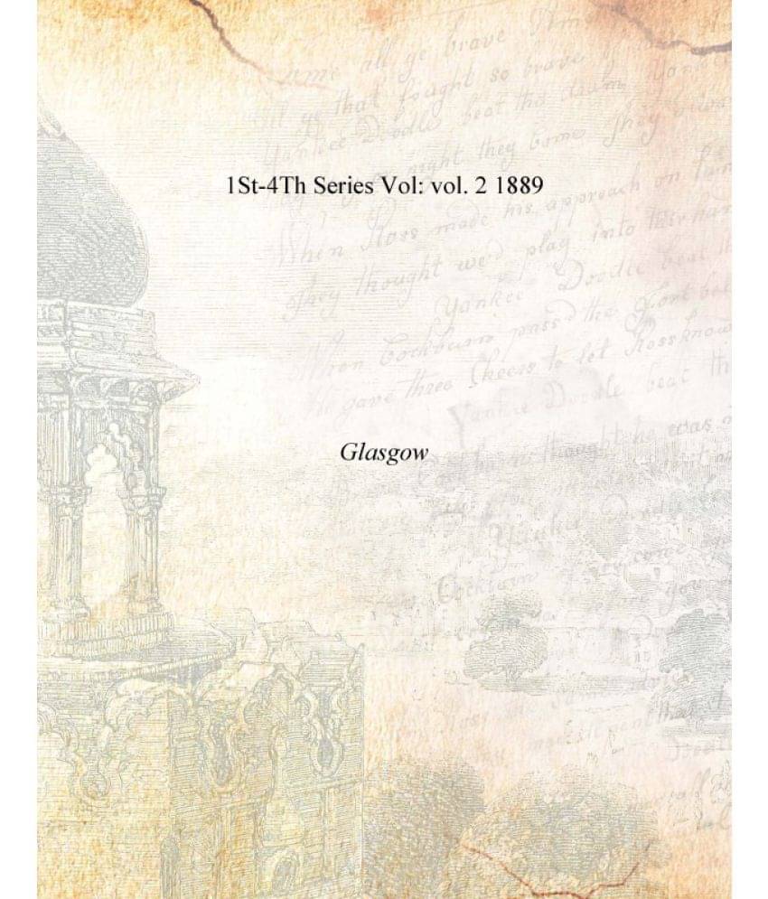     			1St-4Th Series Volume vol. 2 1889