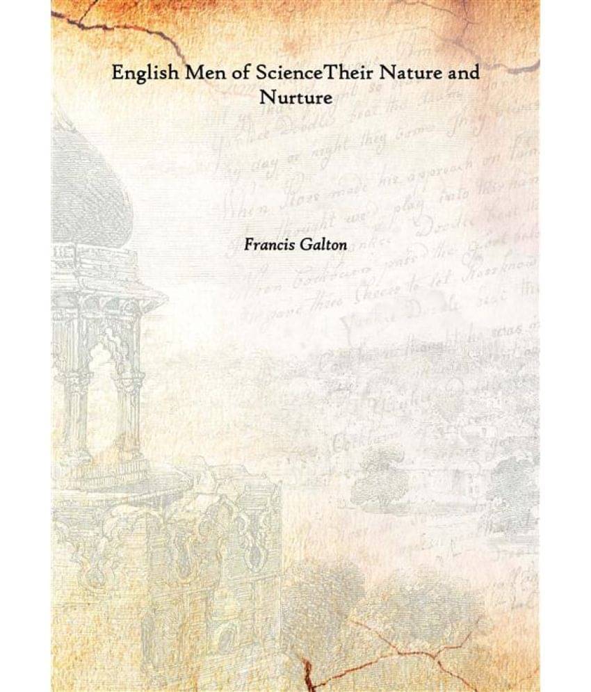     			English Men of Science Their Nature and Nurture 1875 [Hardcover]