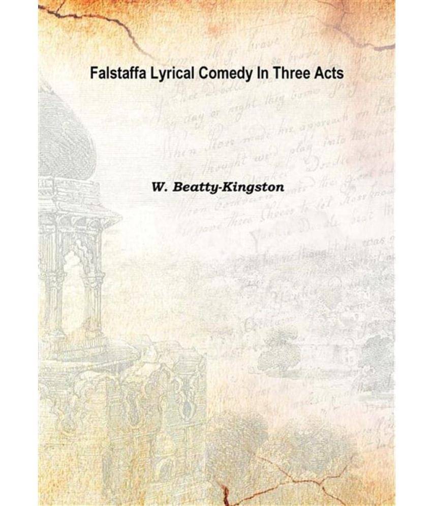    			Falstaff A lyrical comedy in three acts 1893 [Hardcover]