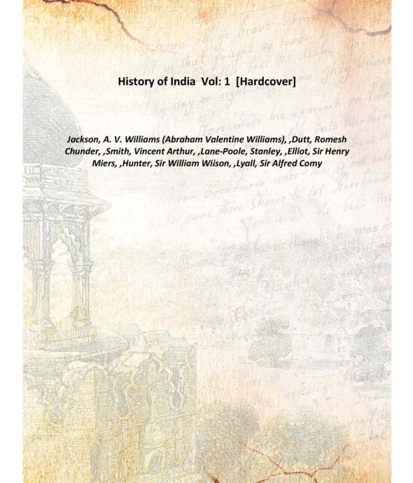     			History of India Volume 1 [Hardcover]