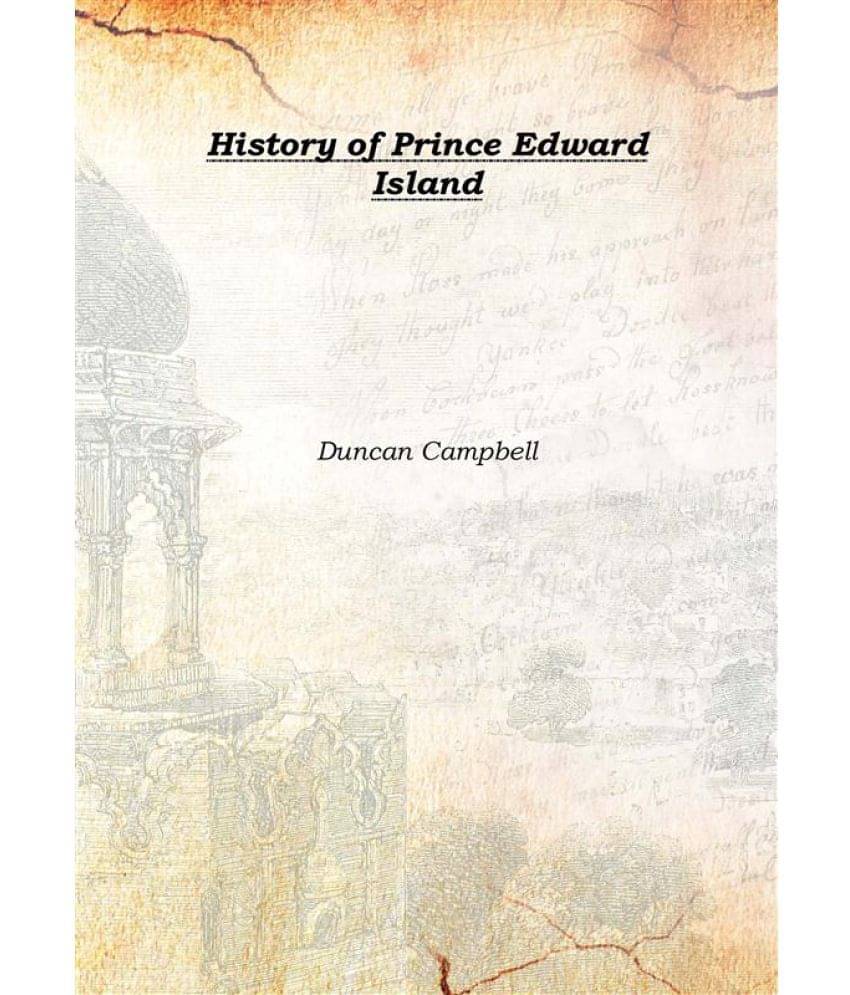     			History of Prince Edward Island 1875 [Hardcover]