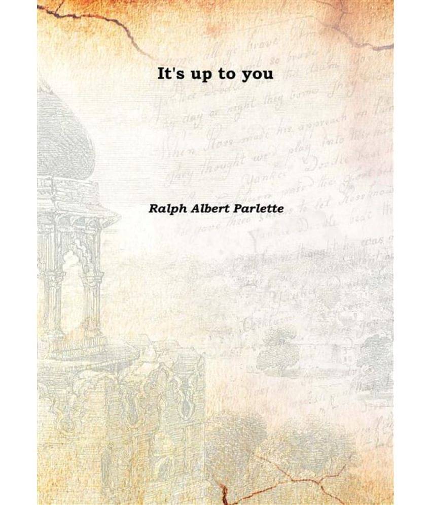     			It'S Up To You [Hardcover]