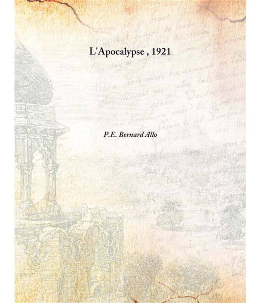     			L'Apocalypse 1921 [Hardcover]