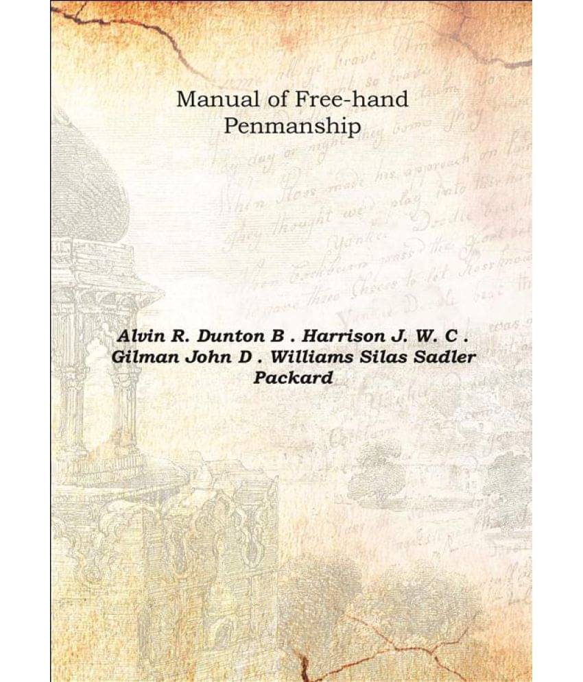     			Manual of Free-hand Penmanship 1877 [Hardcover]