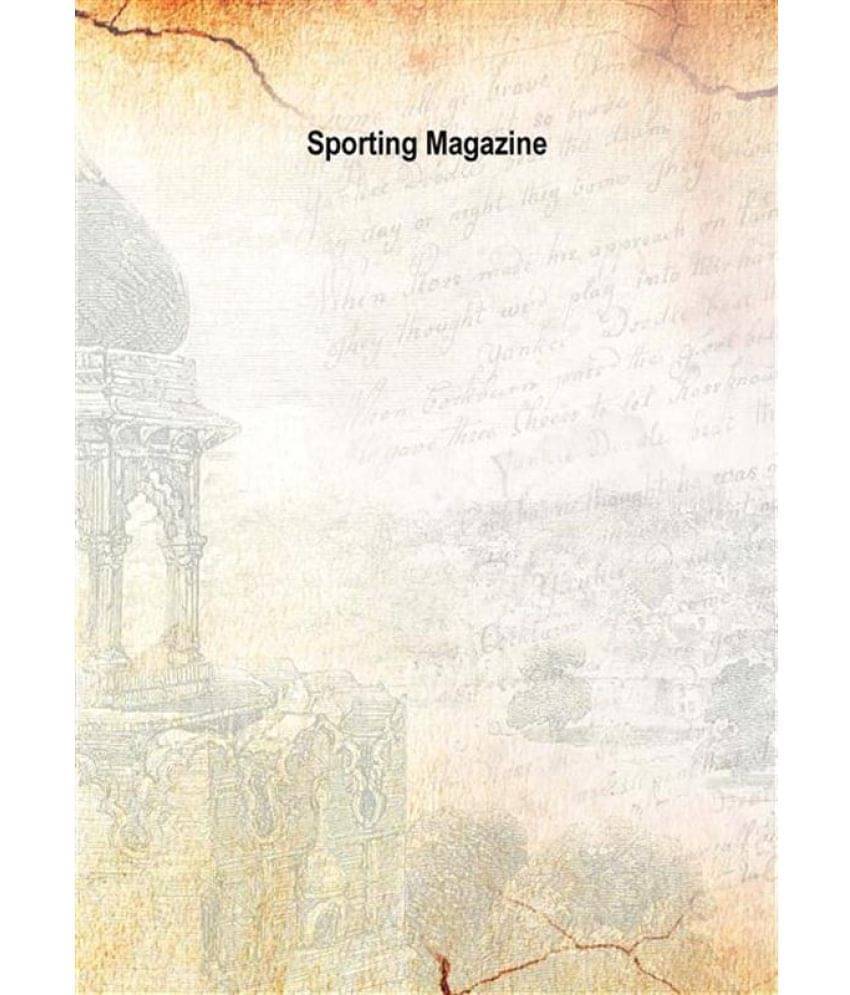     			Sporting Magazine Volume 13 [Hardcover]