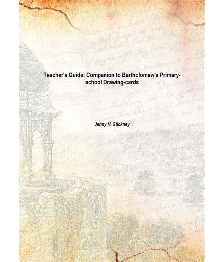     			Teacher'S Guide: Companion To Bartholomew'S Primary-School Drawing-Cards 1873 [Hardcover]