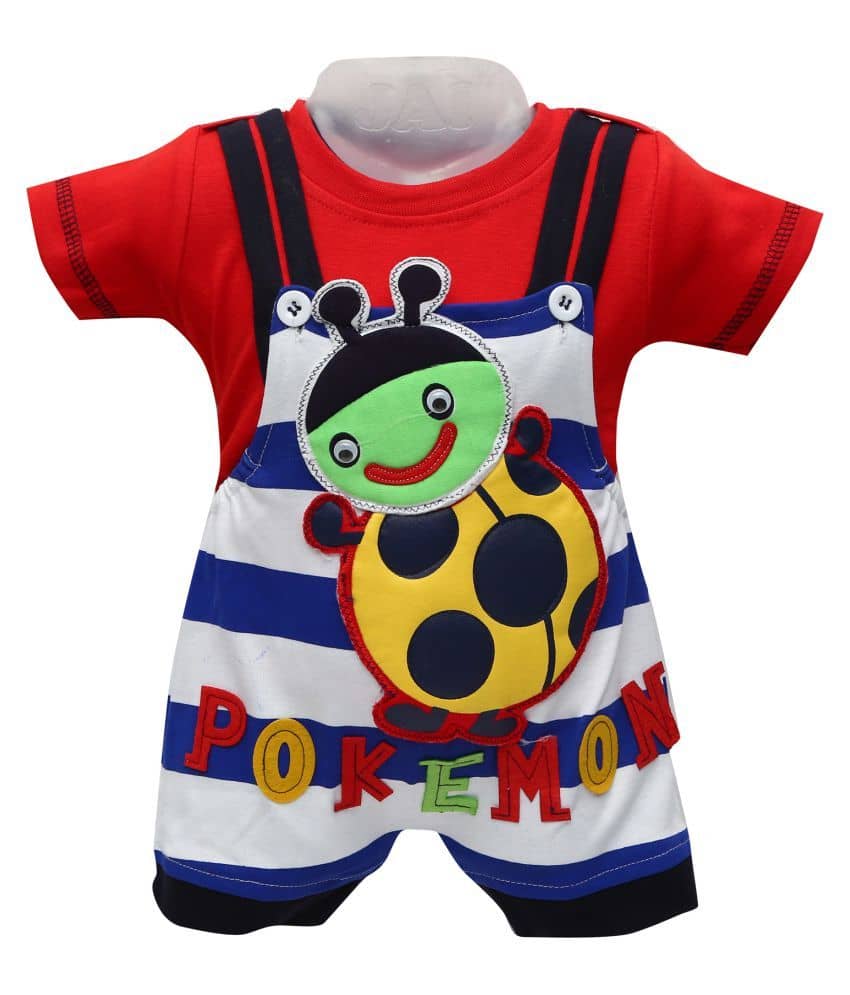 Zadmus Unisex for Baby Cotton Bodysuit ( Red )