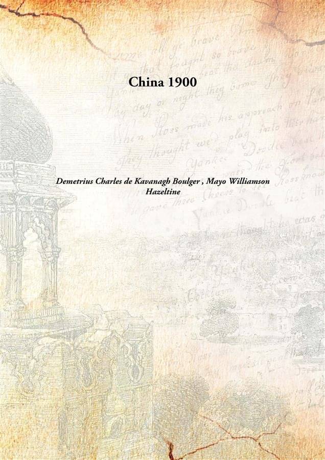 China 1900 China 1900