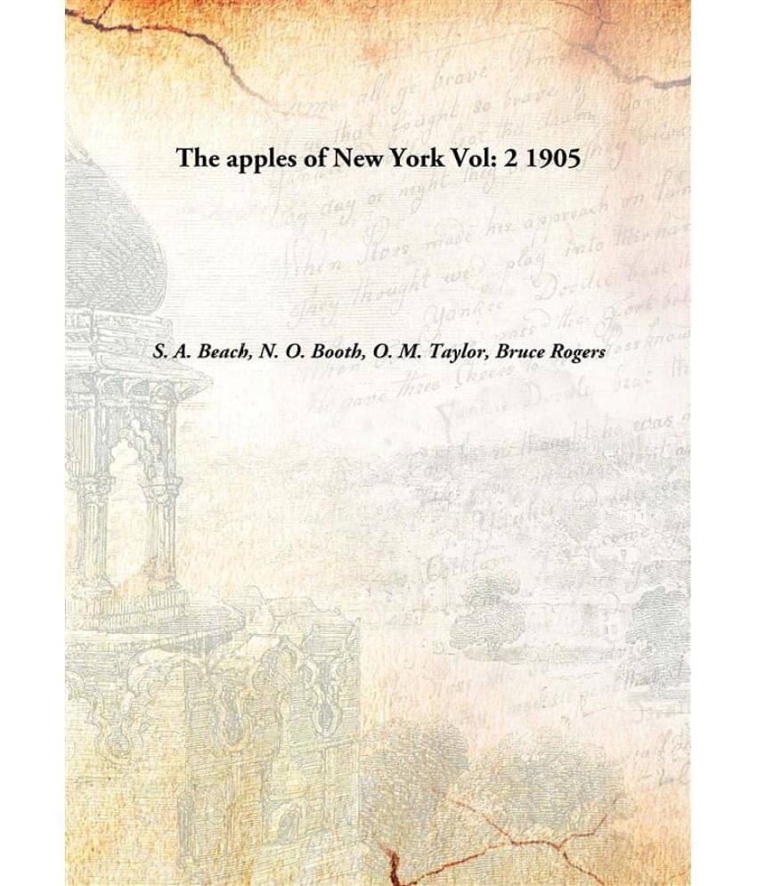     			The apples of New York Volume 2 1905 [Hardcover]