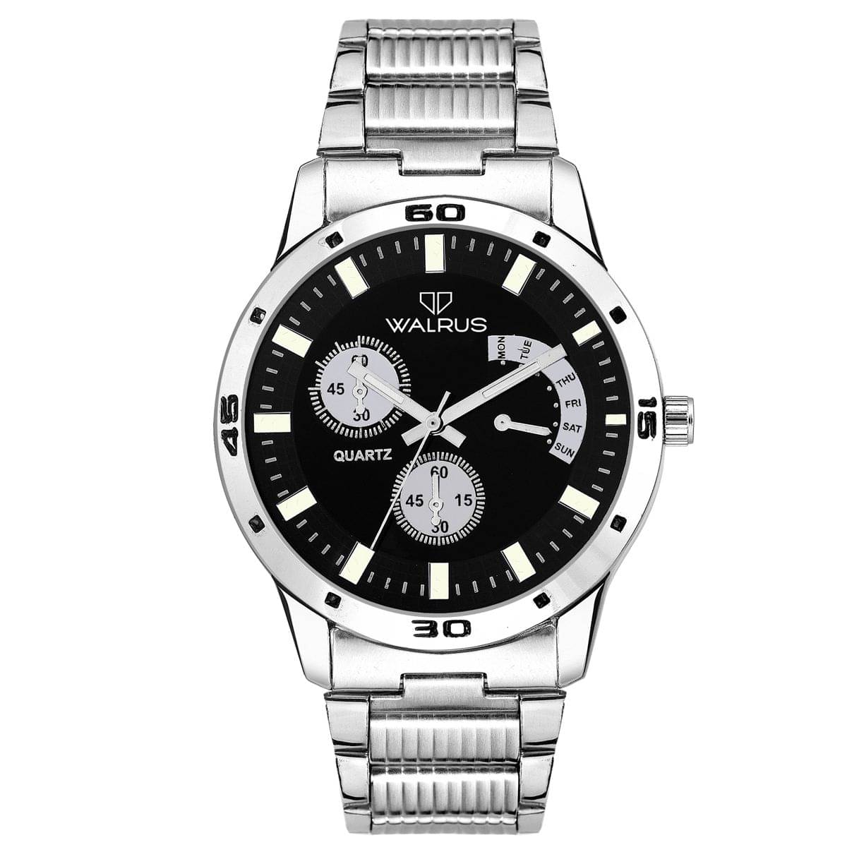 Walrus Logan Black Color Analog Men Watch -WWM-LGN-020707 Walrus Logan Black Color Analog Men Watch -WWM-LGN-020707