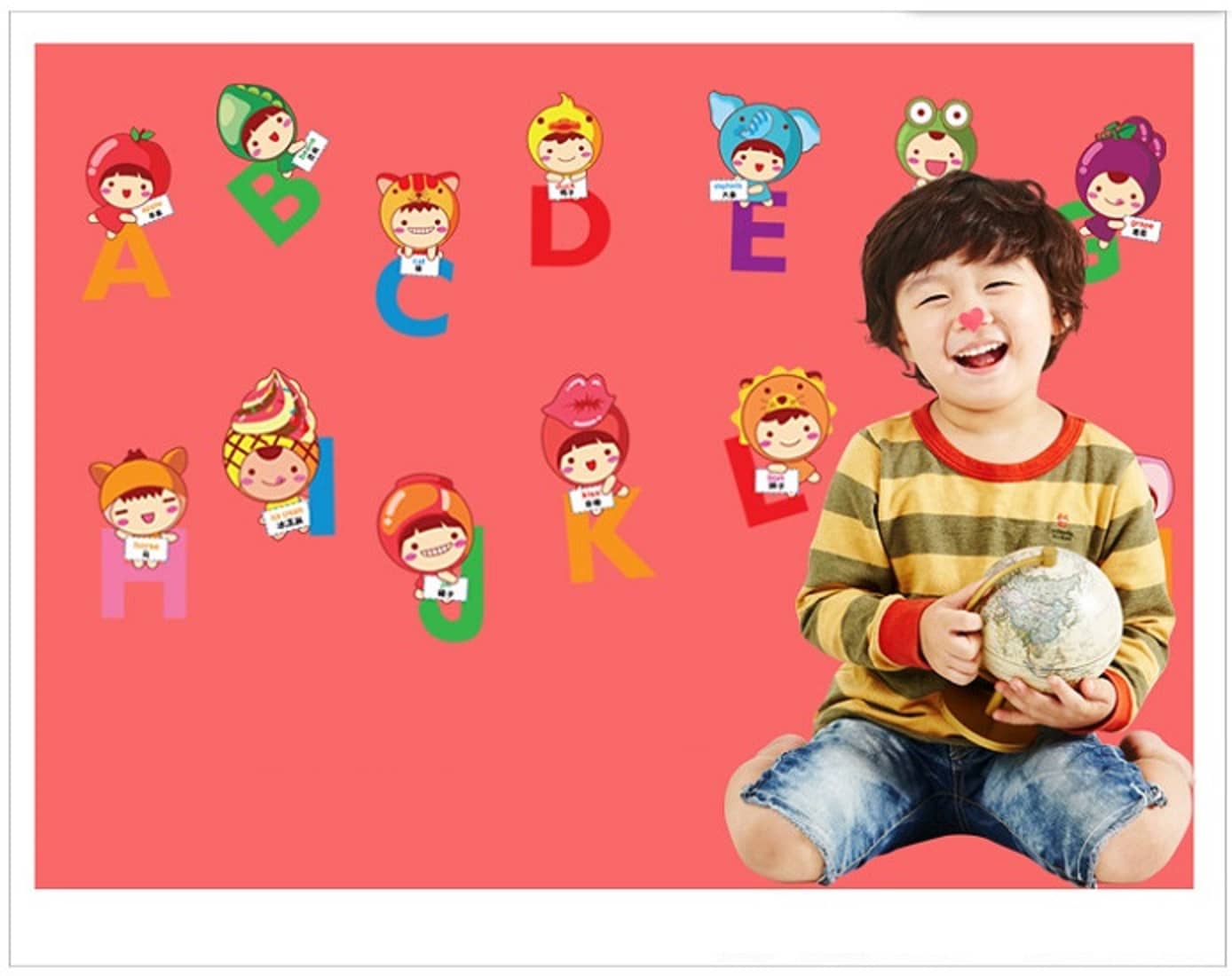 Jaamso Royals Kid s room cartoo Nature Theme PVC Sticker