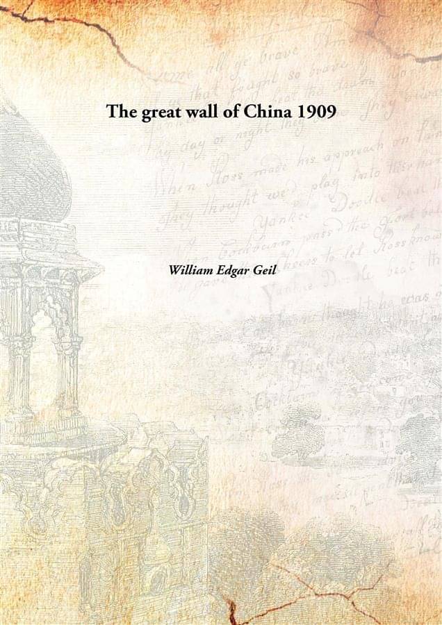     			The great wall of China 1909 [Hardcover]