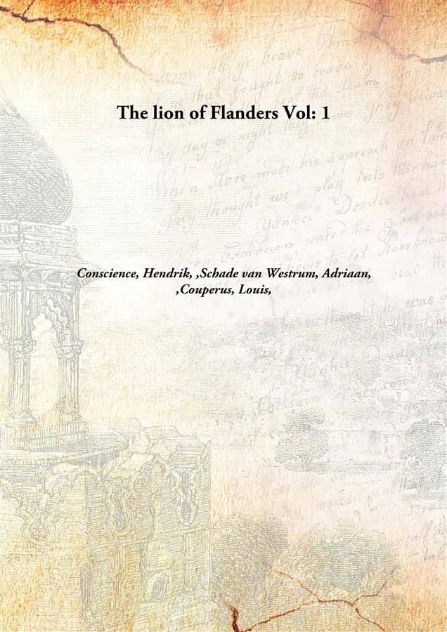     			The lion of Flanders Volume 1 [Hardcover]