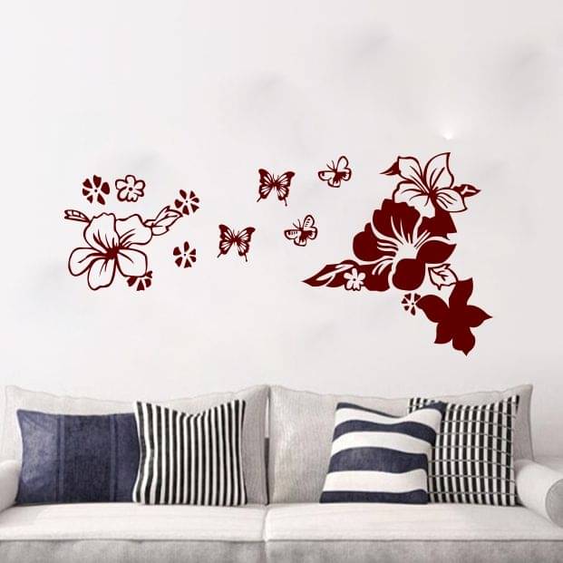     			Sticker Studio Beaytifull flowers Cartoon Characters Theme PVC Sticker