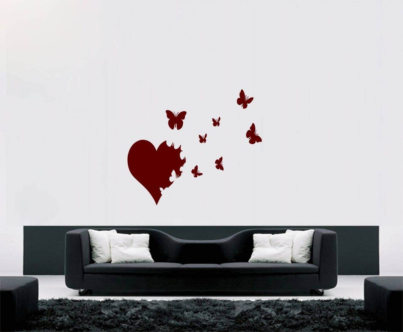     			Sticker Studio Hearts Cartoon Characters Theme PVC Sticker