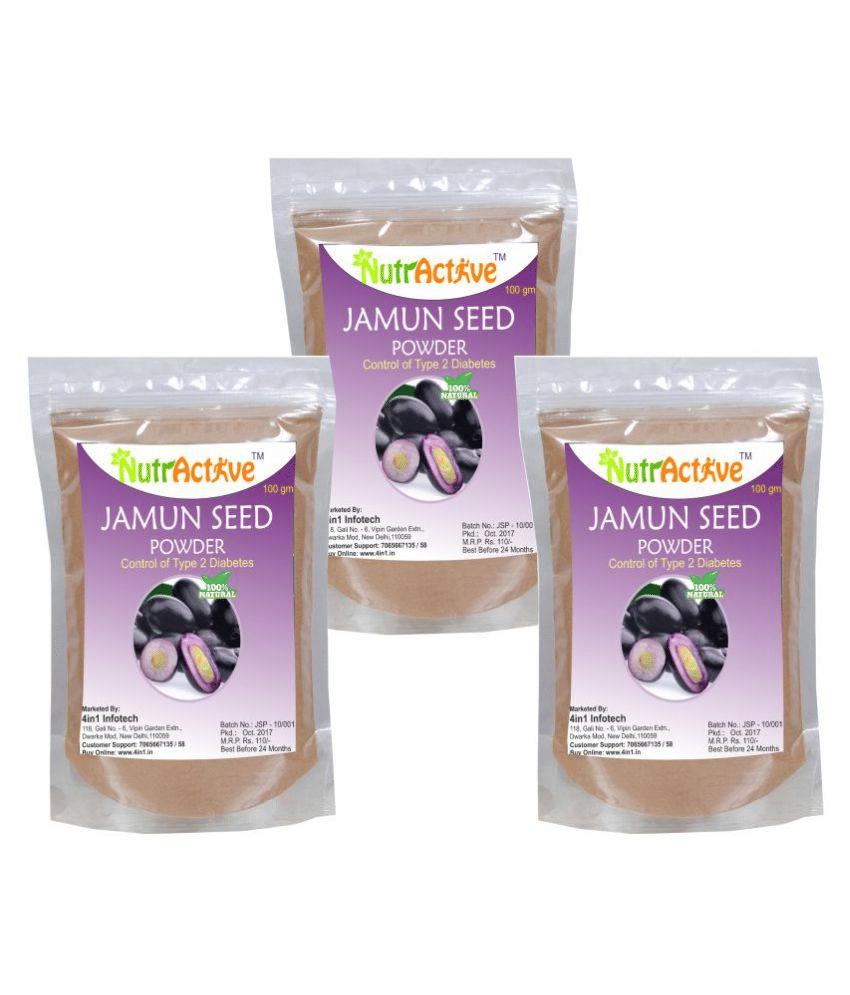     			Nutractive Jamun Seed Powder 300 Gm