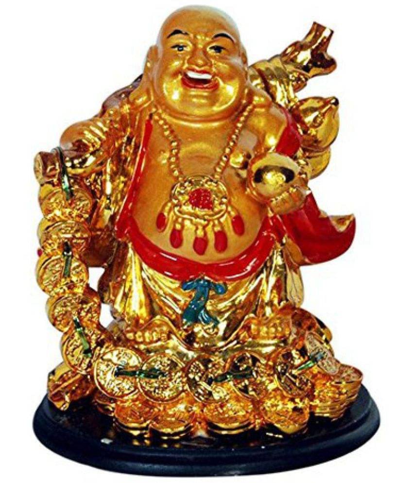    			AIR9 Resin Laughing buddha