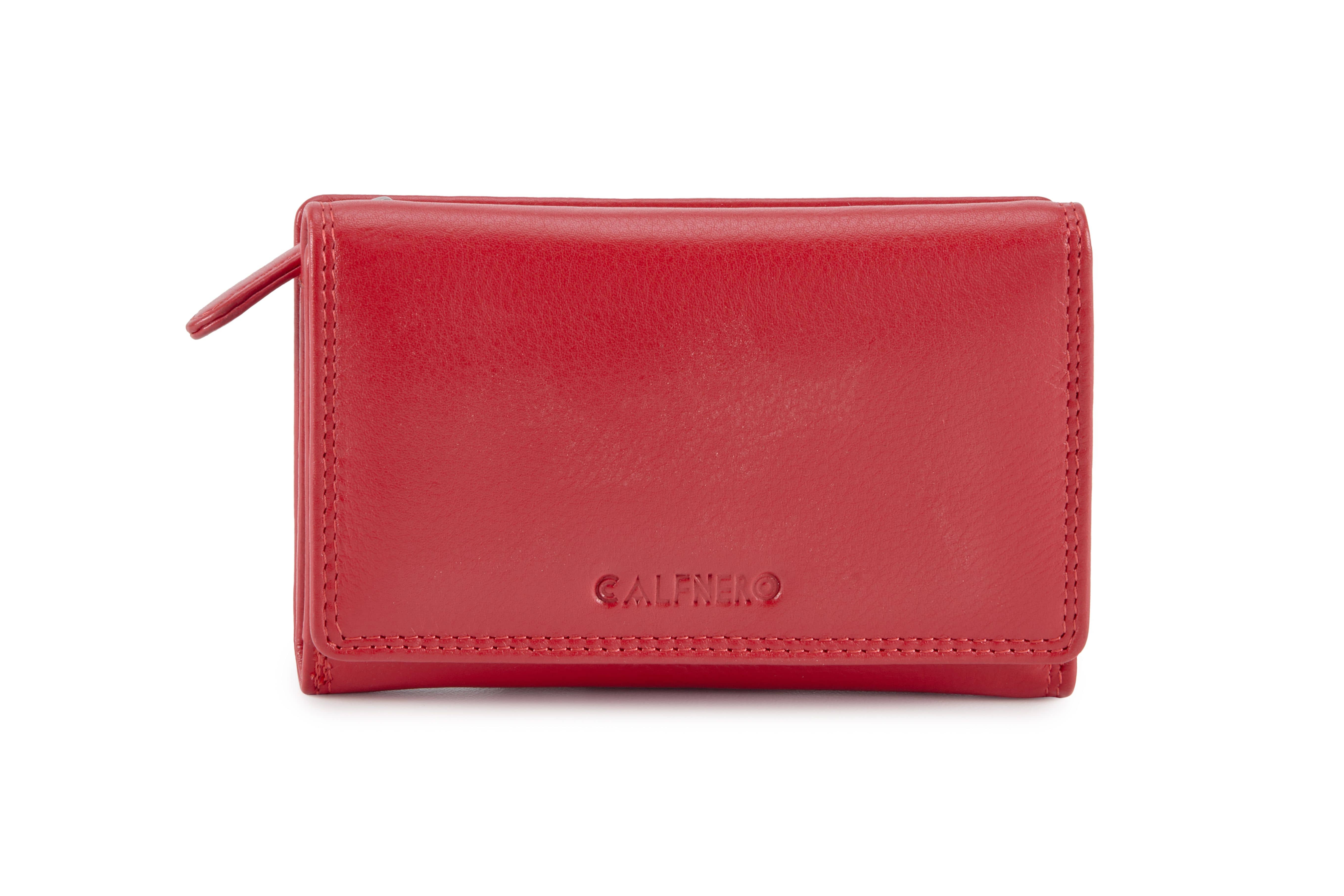 Calfnero Red Wallet - Handbags | Buy online on ZillyBuy