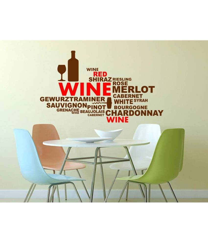 Sticker Studio Red wine Religious & Inspirational Theme PVC Sticker Sticker Studio Red wine Religious & Inspirational Theme PVC Sticker