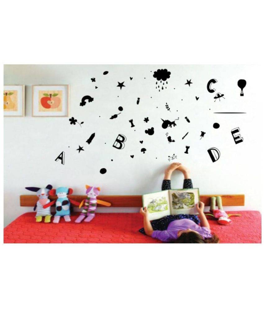     			Sticker Studio Abcd Super Hero Theme PVC Sticker