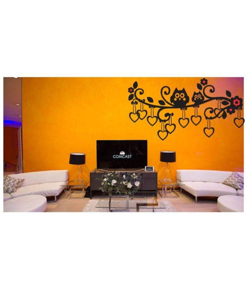     			Sticker Studio Owls Cartoon Characters Theme PVC Sticker