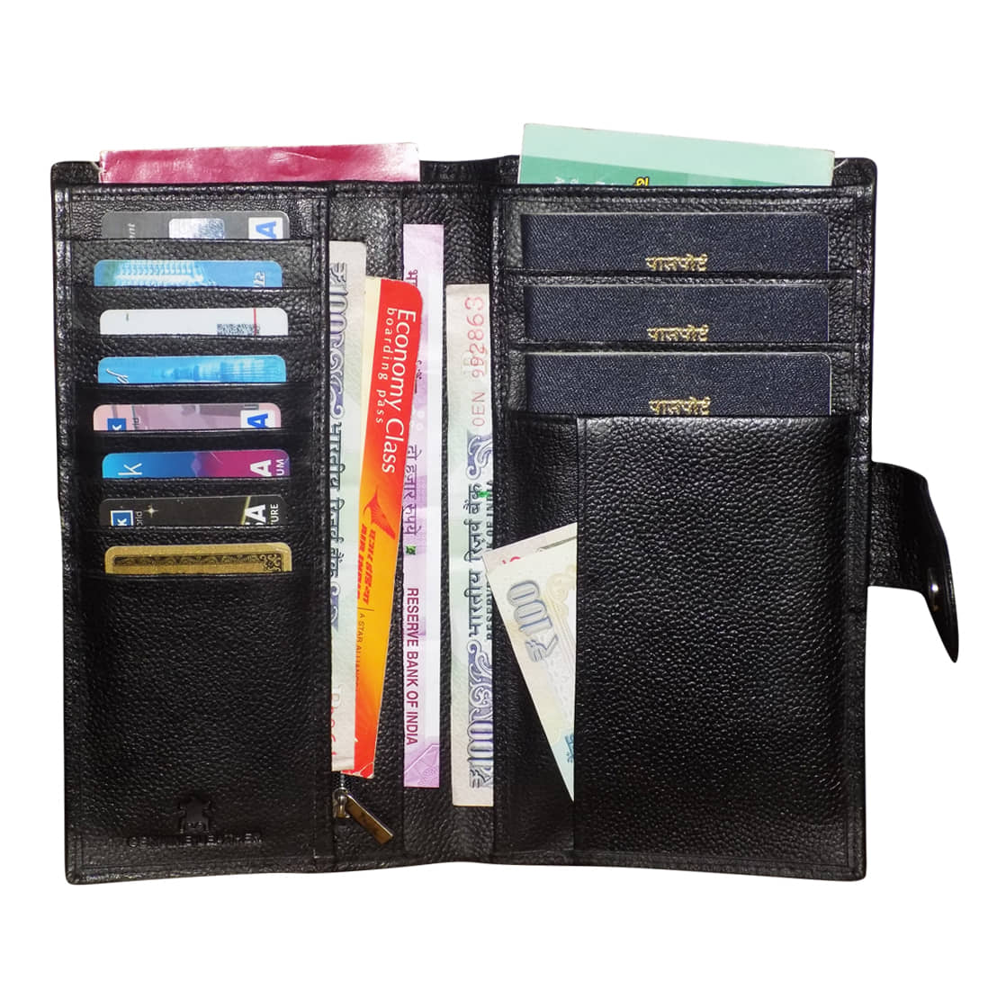 Style 98 Black Wallet - Handbags | Buy online on ZillyBuy