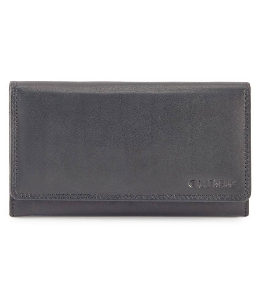     			Calfnero Black Wallet